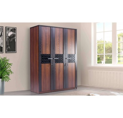 Carvin 3 Door Wardrobe By Damro
